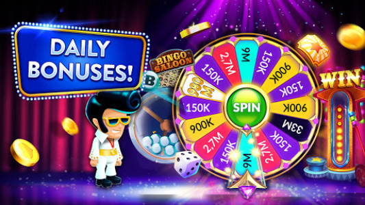 اسکرین شات بازی Slots: Heart of Vegas™ – Free Casino Slots Games 4