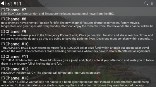 اسکرین شات 5 برنامه ProgTV Android