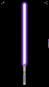 اسکرین شات برنامه Light Saber Simulator 1