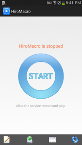 اسکرین شات برنامه HiroMacro Auto-Touch Macro 1