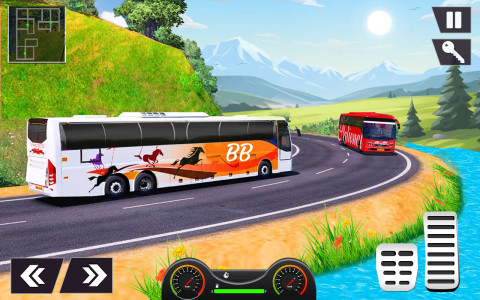 اسکرین شات برنامه Modern Coach Bus Simulator 3D 3