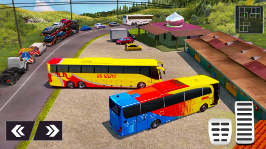 اسکرین شات برنامه Modern Coach Bus Simulator 3D 4
