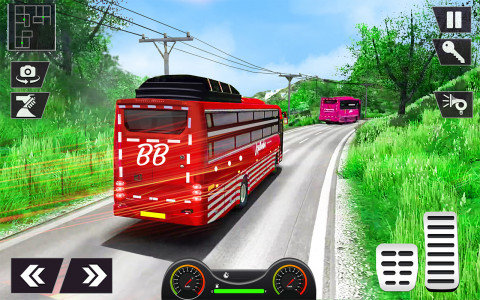 اسکرین شات برنامه Modern Coach Bus Simulator 3D 2
