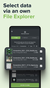 اسکرین شات 2 برنامه iShredder Data Eraser