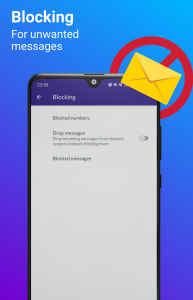 اسکرین شات 6 برنامه Messages: SMS & MMS