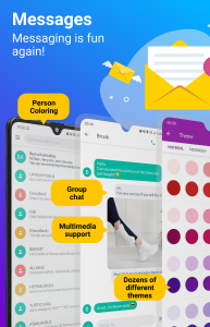اسکرین شات 1 برنامه Messages