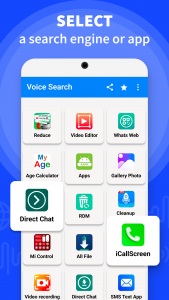 اسکرین شات برنامه Voice Search: Search Assistant 2
