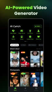اسکرین شات 3 برنامه AI Catch: AI Video Generator