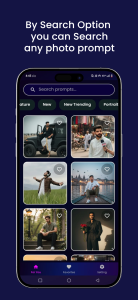 اسکرین شات 2 برنامه Promptify: AI photo editing