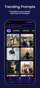 اسکرین شات 5 برنامه Promptify: AI photo editing