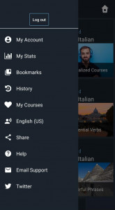 اسکرین شات برنامه Learn Italian. Speak Italian. Study Italian. 8