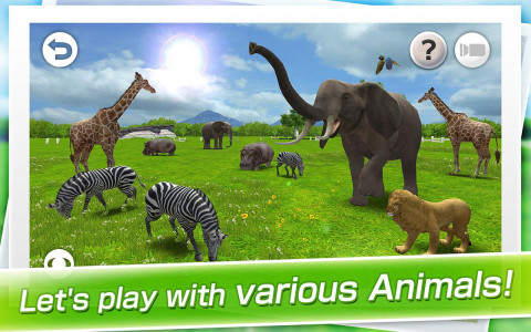 اسکرین شات 1 برنامه REAL ANIMALS HD