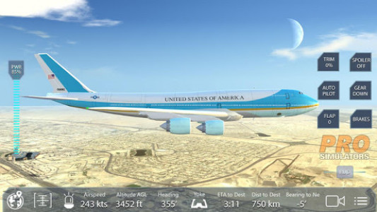 اسکرین شات بازی Pro Flight Simulator - Dubai 5