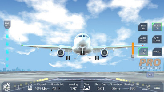 اسکرین شات بازی Pro Flight Simulator - Dubai 2