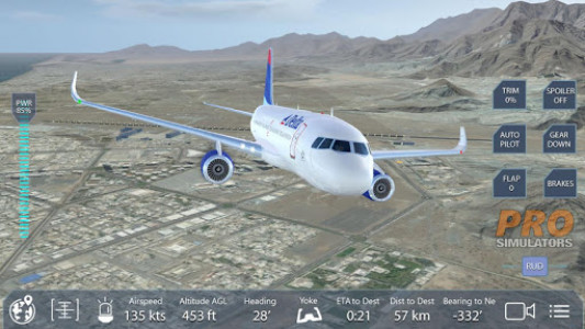 اسکرین شات بازی Pro Flight Simulator - Dubai 3
