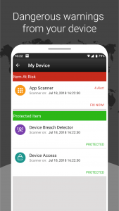 اسکرین شات برنامه Protect Me - Accounts and Mobile Security 3