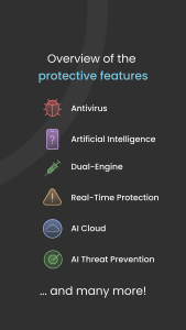 اسکرین شات 8 برنامه Antivirus AI - Virus Cleaner
