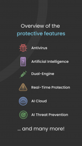 اسکرین شات 8 برنامه Antivirus AI - Mobile Security