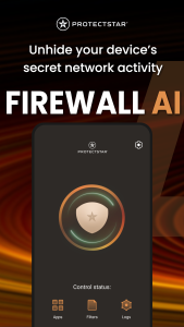 اسکرین شات 1 برنامه Firewall Security AI - No Root