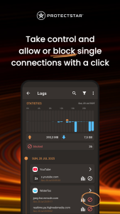 اسکرین شات 3 برنامه Firewall Security AI - No Root