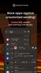 اسکرین شات 2 برنامه Firewall Security AI - No Root
