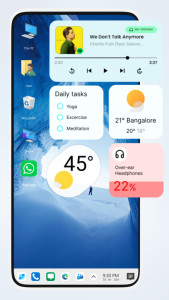 اسکرین شات 2 برنامه Computer Launcher Pro