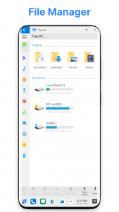 اسکرین شات برنامه Computer Launcher Pro 4