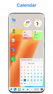 اسکرین شات برنامه Computer Launcher Pro 1