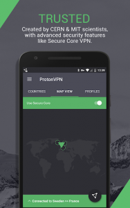 اسکرین شات برنامه ProtonVPN (Outdated) - See new app link below 3