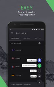 اسکرین شات برنامه ProtonVPN (Outdated) - See new app link below 2