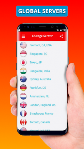 اسکرین شات برنامه Super VPN 2019 USA - Free VPN, Unblock Proxy VPN 1