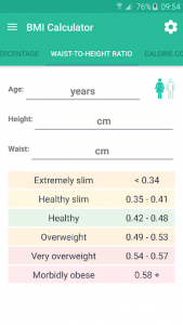 اسکرین شات برنامه BMI Calculator - Weight Loss 4