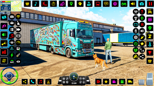 اسکرین شات 1 بازی Cargo Truck City Truck Driving