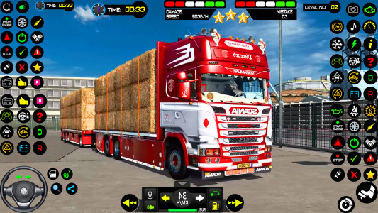 اسکرین شات بازی City Truck Driving Truck Games 2