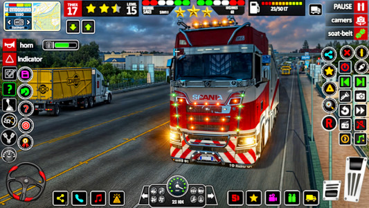 اسکرین شات 4 بازی Cargo Truck City Truck Driving