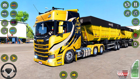اسکرین شات 1 بازی Cargo Truck City Truck Driving