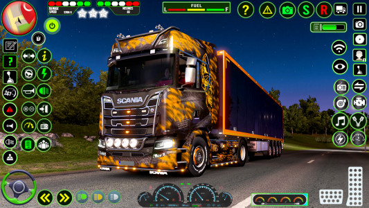 اسکرین شات بازی Euro Truck Driving: Truck Game 1