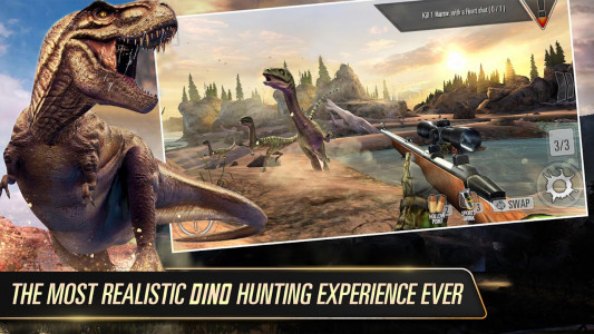 اسکرین شات بازی Wild Dinosaur Game Hunting Sim 7