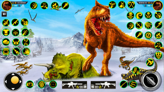 اسکرین شات بازی Wild Dinosaur Game Hunting Sim 4