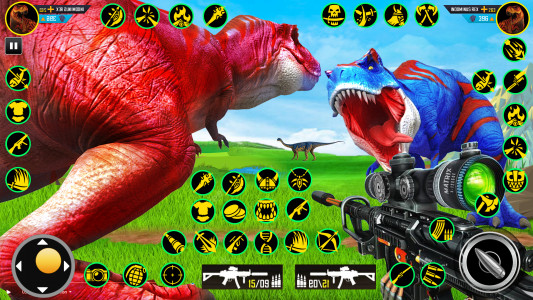 اسکرین شات بازی Wild Dinosaur Game Hunting Sim 3