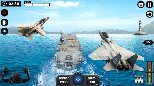 اسکرین شات بازی Flight Simulator: Plane games 5
