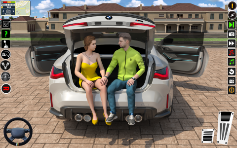 اسکرین شات بازی US Car Driving - Car Games 2