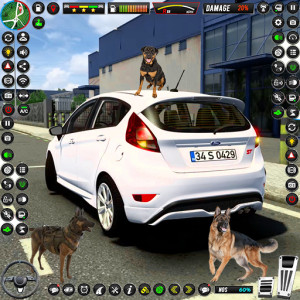 اسکرین شات بازی US Car Driving - Car Games 1