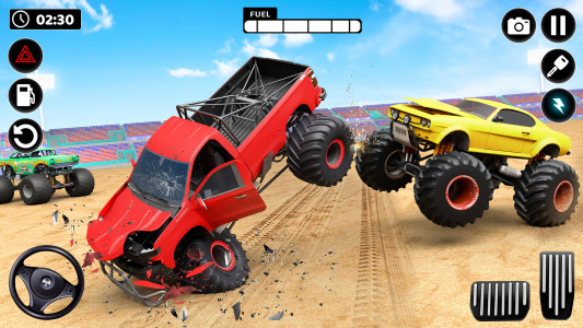اسکرین شات بازی Monster Truck Games: Mega Ramp 8