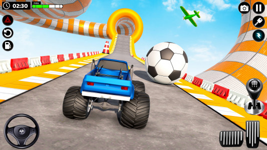 اسکرین شات بازی Monster Truck Games: Mega Ramp 3