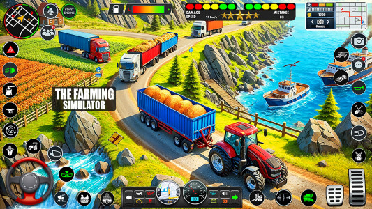 اسکرین شات 3 بازی Grand Tractor Farming Games