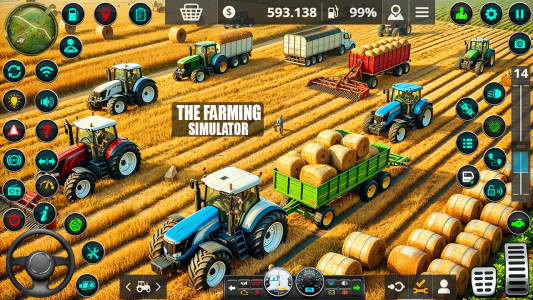 اسکرین شات بازی Grand Tractor Farming Games 3