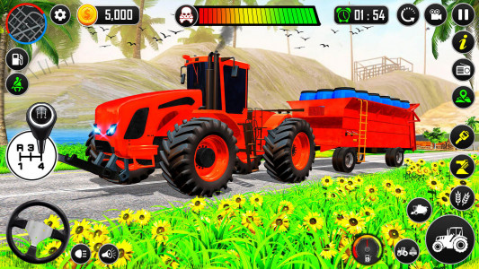 اسکرین شات بازی Grand Tractor Farming Games 8