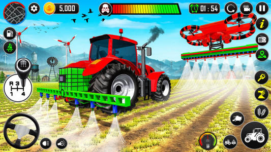 اسکرین شات بازی Grand Tractor Farming Games 2