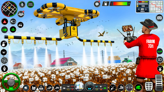 اسکرین شات بازی Grand Tractor Farming Games 6